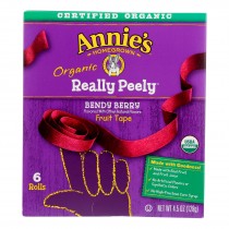 Annie's Fruit Snacks Bendy Berry - Case Of 6 - 4.5 Oz.