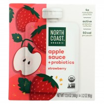 North Coast - Aplsce Probiotic Strawberry - Case Of 6 - 4/3.2 Oz