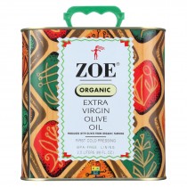 Zoe Organic Extra Virgin Olive Oil - Case Of 4 - 88 Fz