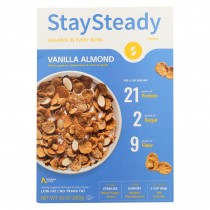 Stay Steady - Cereal Vanilla Almond - Case Of 6 - 10 Oz