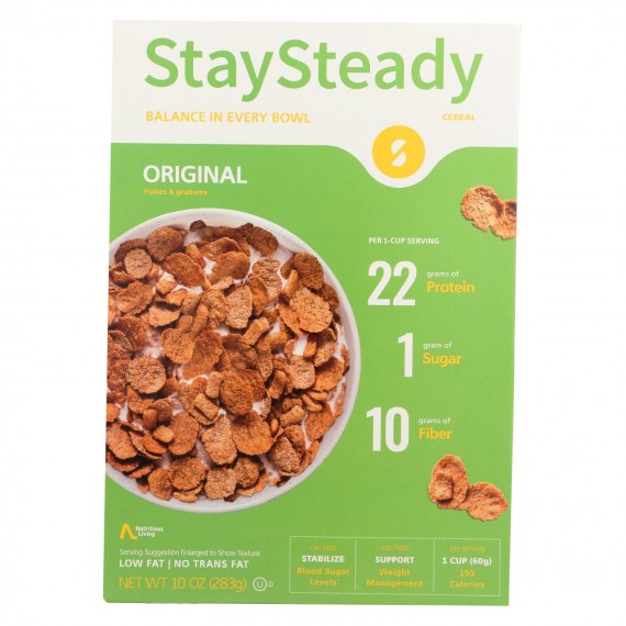 Stay Steady - Cereal Original - Case Of 6 - 10 Oz