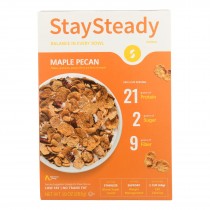 Stay Steady - Cereal Maple Pecan - Case Of 6 - 10 Oz