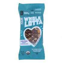 Clif Bar - Whole Lotta Salted Dark Chocolate Bar - Case Of 12 - 1.98 Oz.