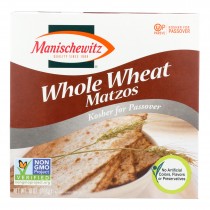 Manischewitz Matzo - Whole Wheat - Case Of 24 - 10 Oz