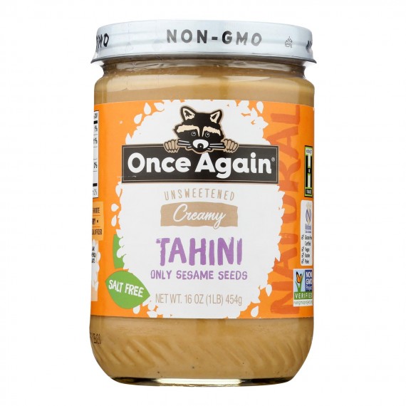 Once Again - Tahini Sesame - Case Of 6-16 Oz