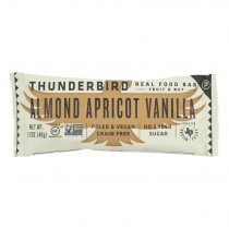 Thunderbird - Real Food Bar - Almond Apricot Vanilla - Case Of 15 - 1.7 Oz.