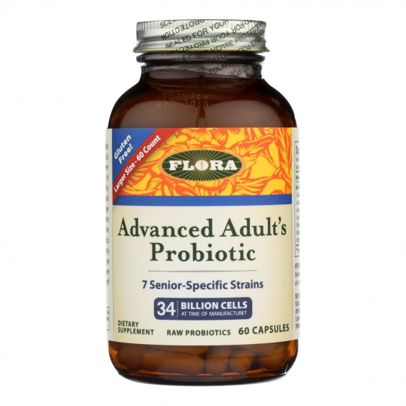 Flora Advanced Adult's Probiotic Dietary Supplement - 1 Each - 60 Cap