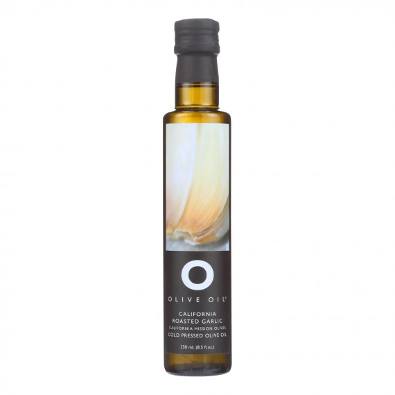 O Olive Oil Roasted Garlic Olive Oil - Case Of 6 - 8.5 Fz