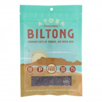 Ayoba-yo - Biltong South African Jerky - Traditional - Case Of 8 - 2 Oz.