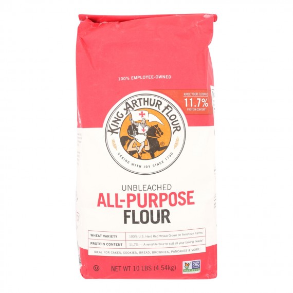 King Arthur Flour All-purpose Unbleached Flour - Case Of 4 - 10