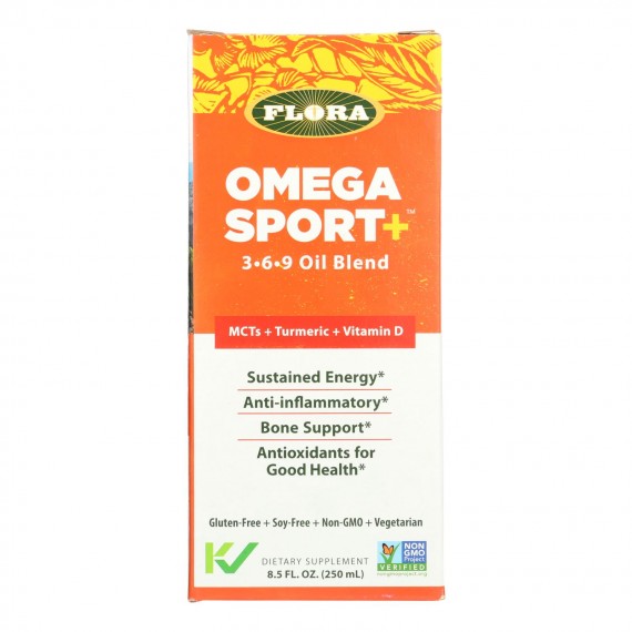 Flora Inc - Omega Sport+ 369 Oil Blend - 1 Each - 8.5 Fz