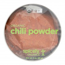 Spicely Organics - Organic Chili Powder - Case Of 2 - 3 Oz.