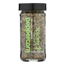 Spicely Organics - Organic Green Peppercorn - Case Of 3 - 1.2 Oz.