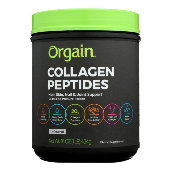 Orgain - Prot Powder Collagen Unflvd - 1 Each - 16 Oz