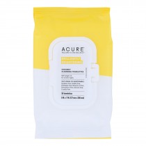 Acure - Towelettes - Brightening Coconut - Case Of 4 - 30 Count