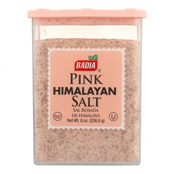 Badia Spices Pink Himalayan Salt - Case Of 12 - 8 Oz