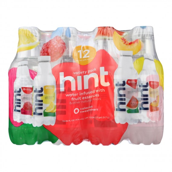 Hint - Water 4 Flavor 12 Pack - Case Of 1-12/16 Fz