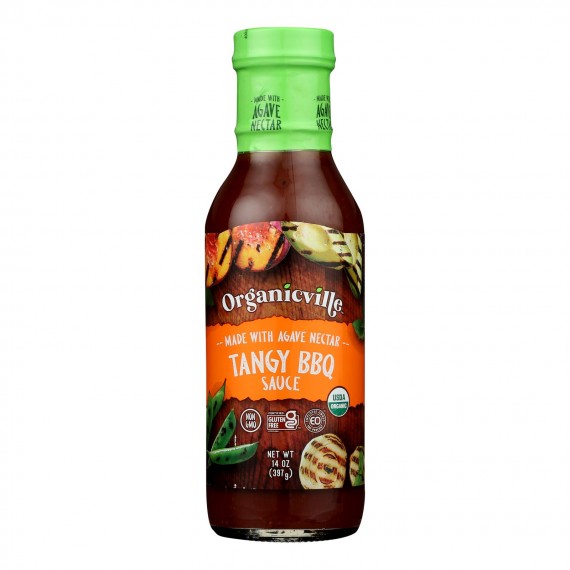 Organicville - Bbq Sauce Tngy/spcy Gluten Free - Case Of 6-14 Oz