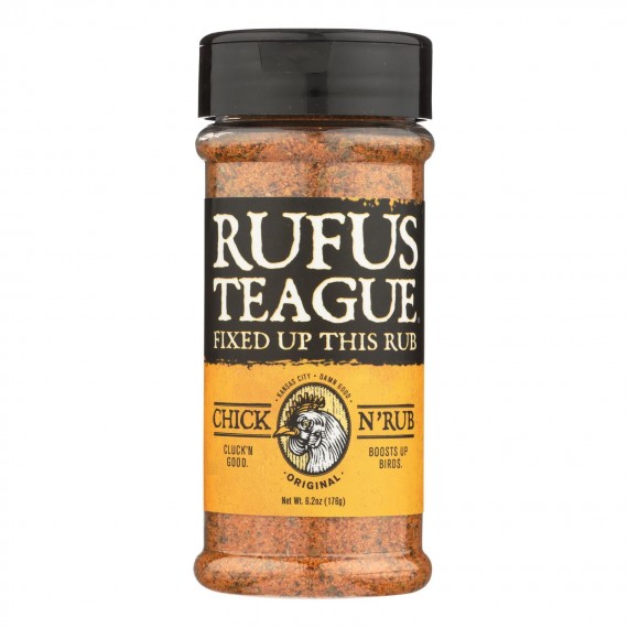 Rufus Teague - Spice Rub Chicken N Meat - Case Of 6 - 6.2 Oz