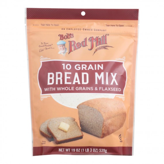 Bob's Red Mill - Bread Mix 10 Grain - Case Of 4-19 Oz
