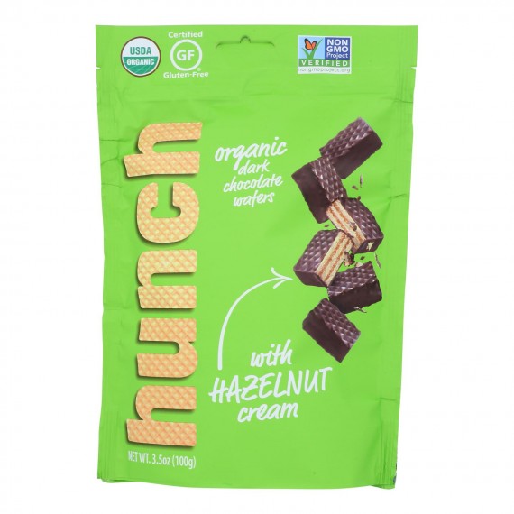 Hunch - Wafer Bites Hazelnut - Case Of 6-3.5 Oz