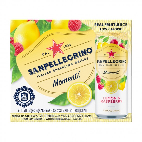 San Pellegrino - Sparkling Bev Lemon Raspberry - Case Of 4 - 6/11.15z