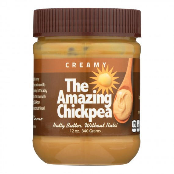 The Amazing Chickpea - Chickpea Butter Spread Creamy - Case Of 6 - 12 Oz