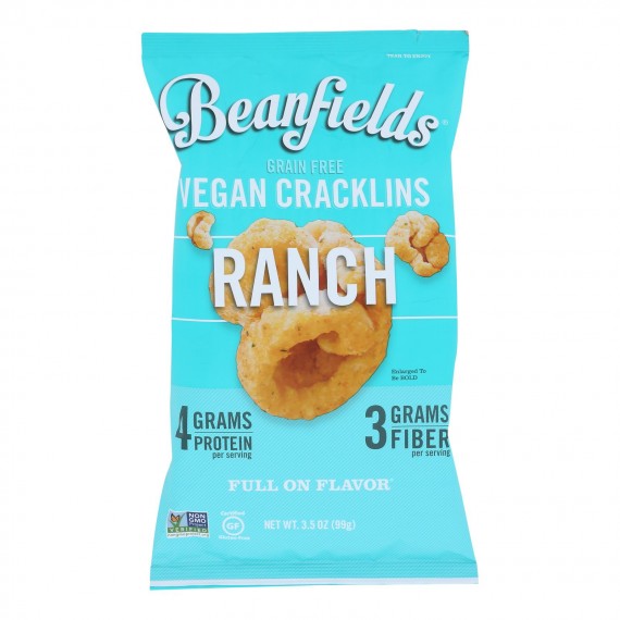 Beanfields - Cracklins Ranch - Case Of 6 - 3.5 Oz