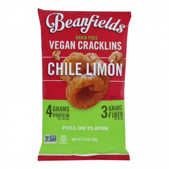 Beanfields - Cracklins Chili Lemon - Case Of 6 - 3.5 Oz