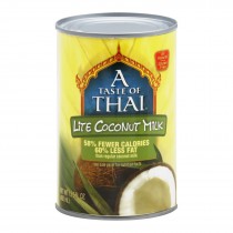 Taste Of Thai Coconut Milk - Lite - Case Of 12 - 13.5 Fl Oz.