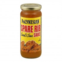 Polynesian Sparerib Sauce - Sweet And Sour - Case Of 12 - 19 Oz.