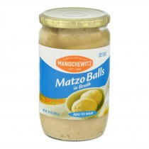 Manischewitz Matzo Ball Broth - Case Of 12 - 24 Fl Oz.