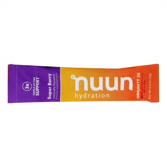 Nuun Hydration - Drink Mix Immune Support Super Berry - 1 Each Of 8 - .4 Oz Packets